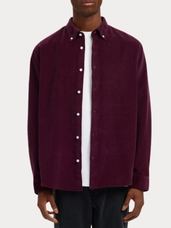 κοτλε πουκαμισο selected slhregdanni cord winetasting σε προσφορά