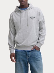 φουτερ jack & jones jyuki sweat hood bf light grey jack&jones