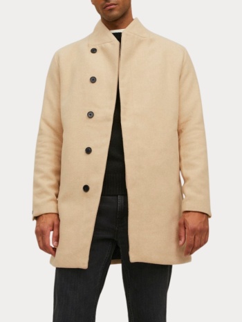παλτο jack & jones jwhcollum wool coat beige jack&jones σε προσφορά