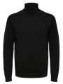 roll neck selected slhbergb black selected