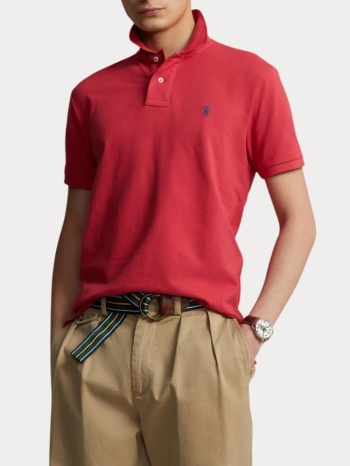 πολο polo ralph lauren custom mesh sunrise red polo ralph σε προσφορά