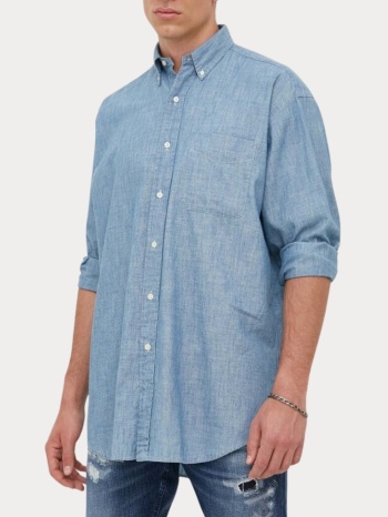πουκαμισο polo ralph lauren cotton blue polo ralph lauren σε προσφορά