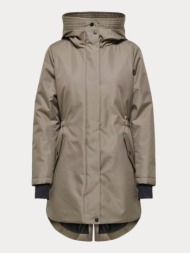 μπουφαν only julie winter parka otw walnut only