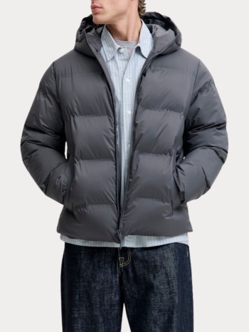 μπουφαν jack & jones jjkaito puffer jacket bf asphalt σε προσφορά