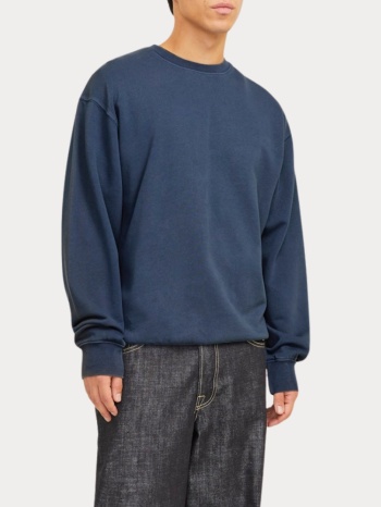 φουτερ jack & jones jjecharge faded sweat crew neck mood σε προσφορά