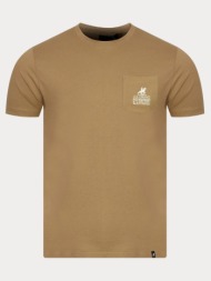 t-shirt u.s. grand polo equipment & apparel beige u.s. grand polo