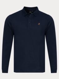 long-sleeve polo shirt u..s. grand polo navy u.s. grand polo