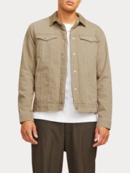 τζιν jacket jjijean jjjacket w sherpa wi 200 sn beige jack&jones