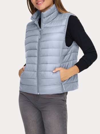 αμανικο μπουφαν only tahia lw quilted waistcoat tradewinds σε προσφορά