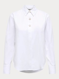 πουκαμισο only lyra oregon l/s shirt wvn cloud dancer / white only