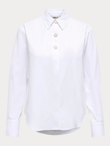 πουκαμισο only lyra oregon l/s shirt wvn cloud dancer / σε προσφορά