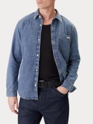 πουκαμισο calvin klein denim vintage indigo calvin klein