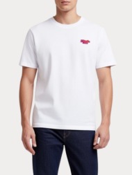 t-shirt jack & jones jjseattle tee ss crew neck bright white jack&jones