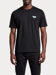 t-shirt jack & jones jjseattle tee ss crew neck black jack&jones