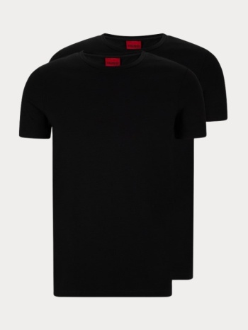 2τεμ. hugo round neck double black hugo boss σε προσφορά