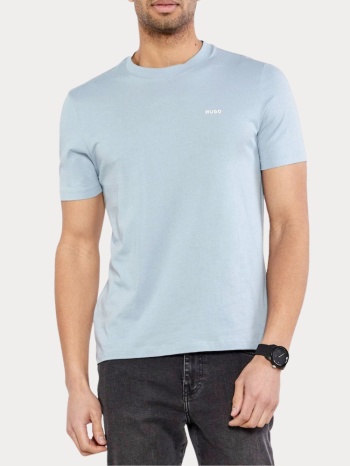 t-shirt hugo dero22 light blue hugo boss σε προσφορά