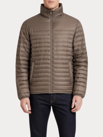 puffer jacket jack & jones jwhuno lightweight light brown σε προσφορά