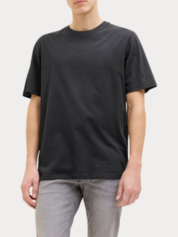 t-shirt jack & jones jrebrocky tee ss crew neck black σε προσφορά