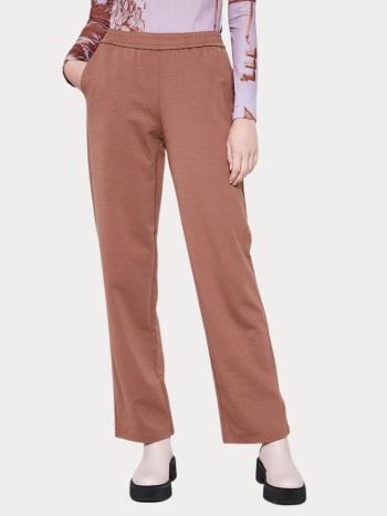 παντελονι vero moda vmminea mr straight pant lt brown vero σε προσφορά