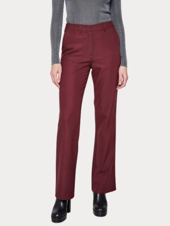 παντελονι only nabi mw flared pant tawny port / red only σε προσφορά