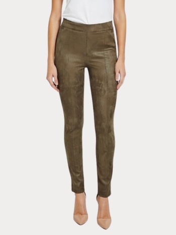 παντελονι only cindy faux suede legging brown only σε προσφορά