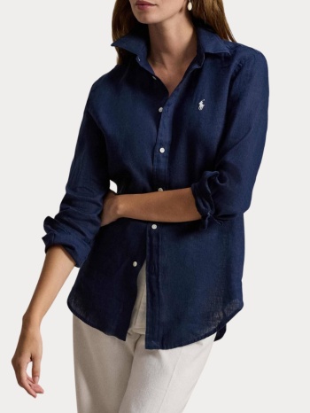 πουκαμισο λινο polo ralph lauren navy polo ralph lauren σε προσφορά