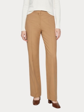 παντελονι only nabi mw flared pant brown only σε προσφορά