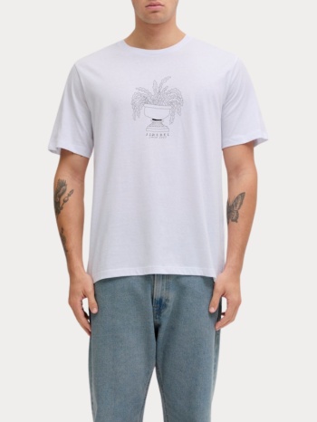 t-shirt jack & jones jrebknox ss white jack&jones σε προσφορά