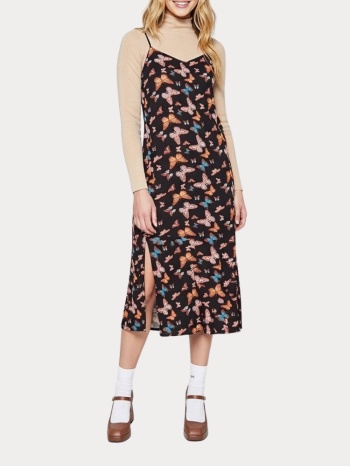 φορεμα only naya poly strap slip dress black only σε προσφορά