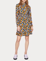 φορεμα only sia l/s smock dress violet only