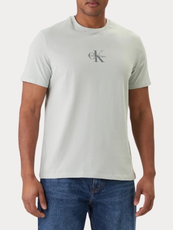 t-shirt calvin klein ss - μεντα calvin klein σε προσφορά