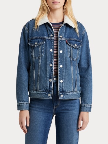 jacket levis sherpa blue levis σε προσφορά
