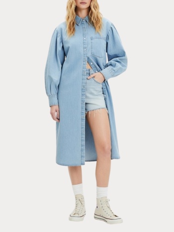 denim dress levi`s® w osteria duster no take backs light σε προσφορά