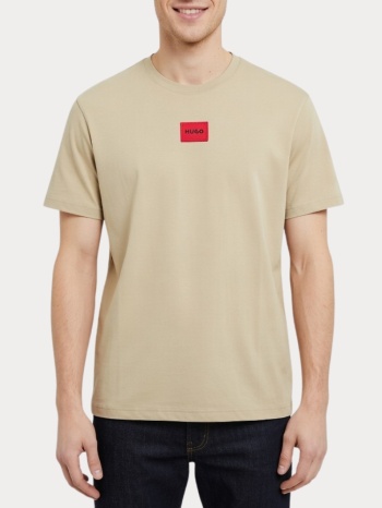 t-shirt hugo diragolino 212 beige hugo boss σε προσφορά