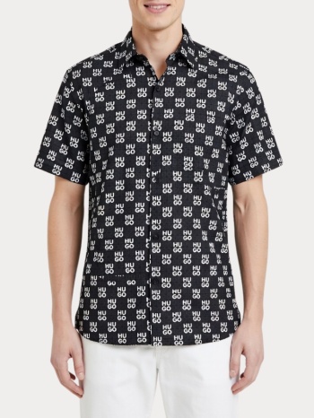 πουκαμισο hugo beach shirt relaxed dark blue hugo boss σε προσφορά