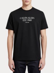 t-shirt calvin klein 30s black calvin klein
