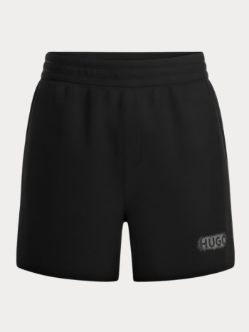 shorts hugo spray black hugo boss σε προσφορά