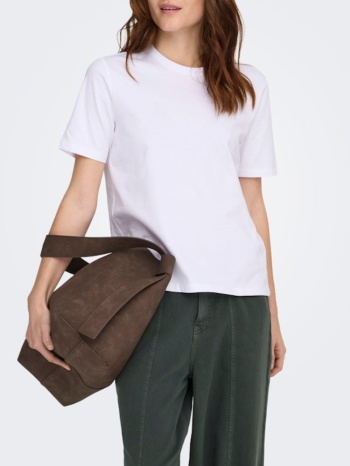 luxe top only freja s/s bright white only σε προσφορά