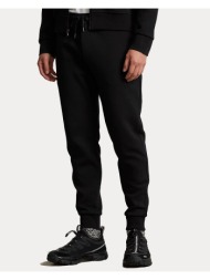 ανδρικη φορμα polo ralph lauren double knit joggers core replen black polo ralph lauren