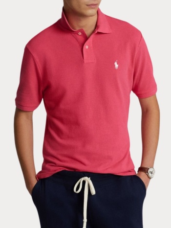 polo ralph lauren sskccmslm1-short sleeve-knit hot pink σε προσφορά