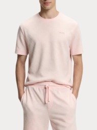 t-shirt hugo austin beige pink hugo boss