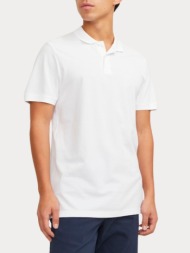 πολο jack & jones jjebasic white jack&jones