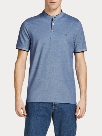 mao polo jack & jones jjepaulos bright cobalt ciel σε προσφορά