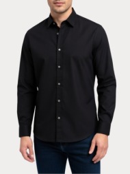πουκαμισο jack & jones jjebreeze linen blend black jack&jones