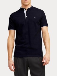 mao polo jack & jones jjepaulos dark navy jack&jones