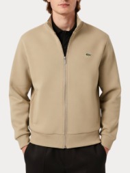 ζακετα lacoste swatjacket beige lacoste