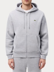 ζακετα lacoste sweat jacket grey lacoste