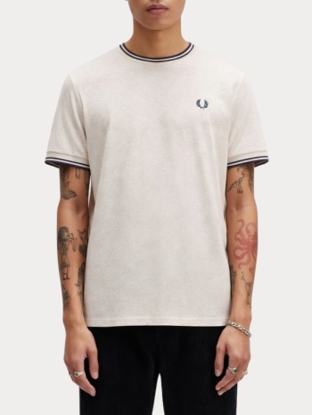 t-shirt fred perry twin tipped cream fred perry σε προσφορά