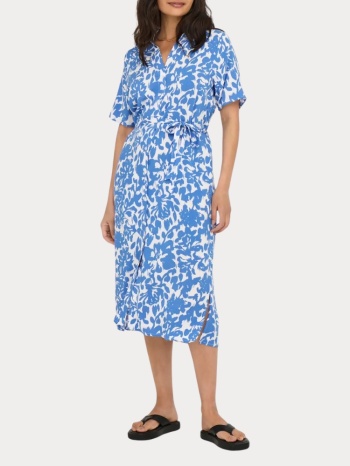 φορεμα only yasmin s/s shirt dress wvn cloud dancer only σε προσφορά