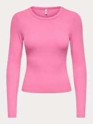 μπλουζα only nora l/s o neck top cs jrs wild orchid pink only